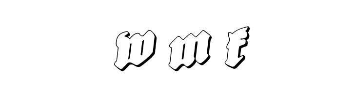 Bierg&auml;rten Rotalic Shadow  Free Fonts Download