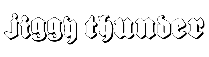 Bierg&auml;rten Shadow  Free Fonts Download