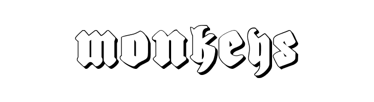 Biergärten Shadow  Free Fonts Download