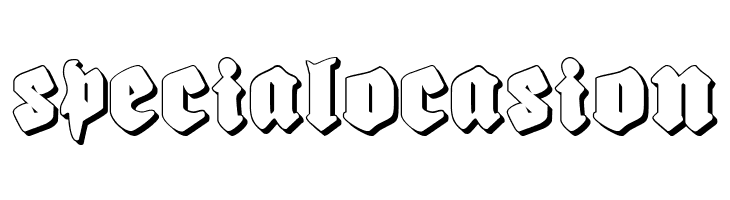 Bierg&auml;rten Shadow  Free Fonts Download