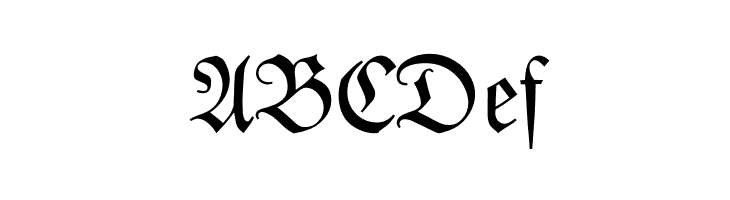 Kleist-Fraktur  Free Fonts Download
