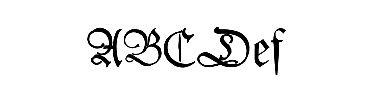 Kleist-FrakturZierbuchstaben  Free Fonts Download