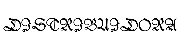 Kleist-FrakturZierbuchstaben  Free Fonts Download