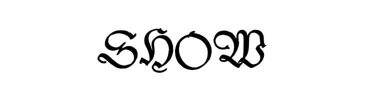 Kleist-FrakturZierbuchstaben  Free Fonts Download