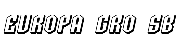 SF Archery Black SC Shaded Oblique  Free Fonts Download