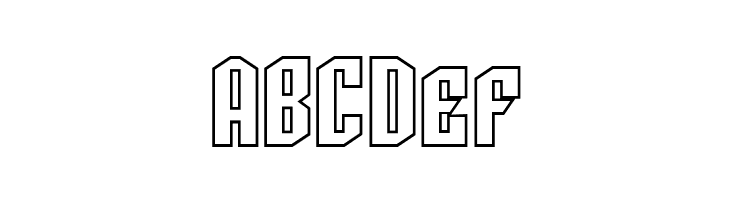 SF Archery Black SC Outline  Free Fonts Download