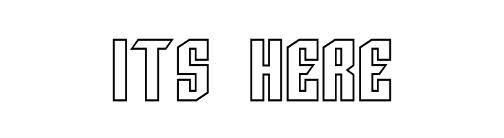 SF Archery Black SC Outline  Free Fonts Download