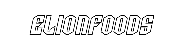 SF Archery Black SC Outline Oblique  Free Fonts Download