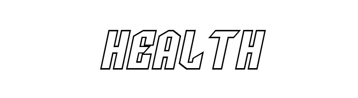 SF Archery Black SC Outline Oblique  Free Fonts Download