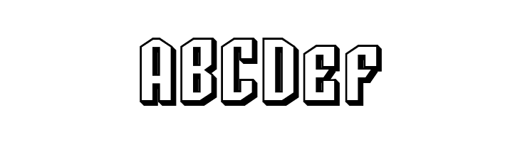 SF Archery Black SC Shaded  Free Fonts Download