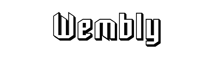 SF Archery Black Shaded  Free Fonts Download