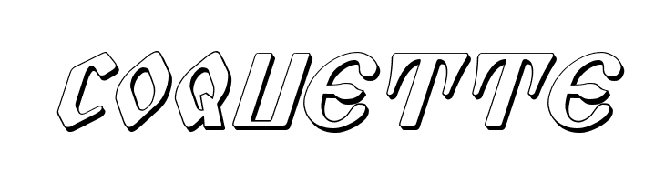 Piper Pie 3D Italic  Free Fonts Download