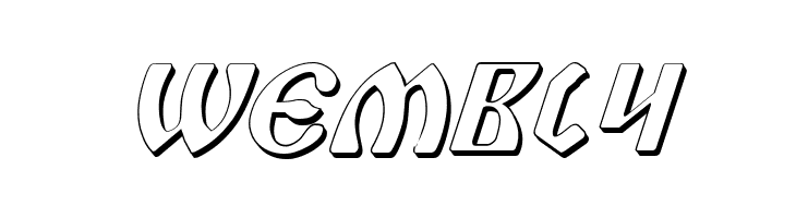 Piper Pie 3D Italic  Free Fonts Download