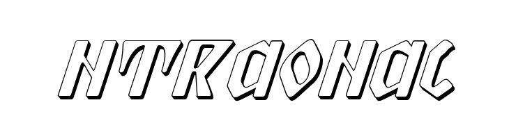 Piper Pie 3D Italic  Free Fonts Download