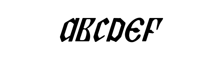 Piper Pie Cond Italic  Free Fonts Download