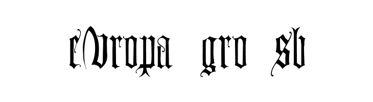Monumental Gothic Demo  Free Fonts Download