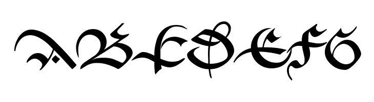 Bastarda-K  Free Fonts Download