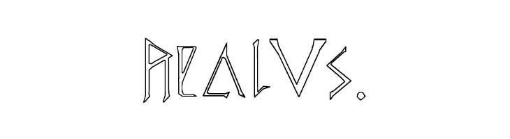 ODINS SPEAR RAGGED HOLLOW  Free Fonts Download