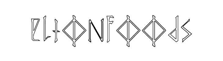 ODINS SPEAR RAGGED HOLLOW  Free Fonts Download