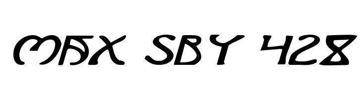 Brin Athyn Expanded Italic  Free Fonts Download