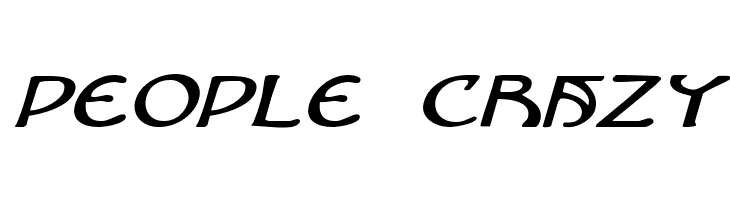 Brin Athyn Expanded Italic  Free Fonts Download