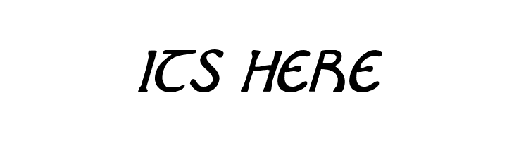 Brin Athyn Condensed Italic  Free Fonts Download