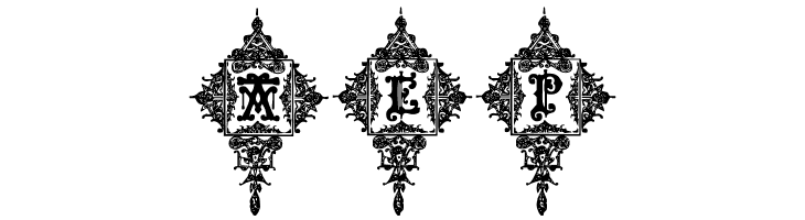 Medieval Sorcerer Ornamental  Free Fonts Download