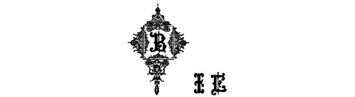 Medieval Sorcerer Ornamental  Free Fonts Download