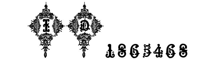 Medieval Sorcerer Ornamental  Free Fonts Download