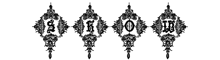 Medieval Sorcerer Ornamental  Free Fonts Download