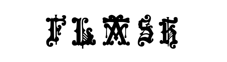 Medieval Sorcerer Ornamental  Free Fonts Download