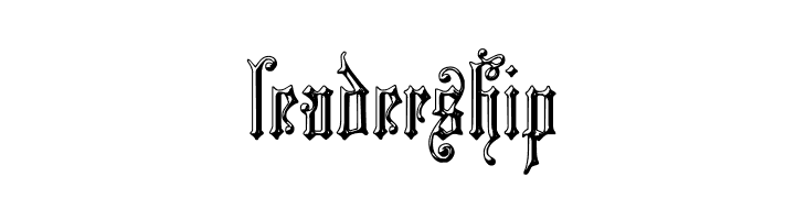 Church Text 'Shaded'  Free Fonts Download