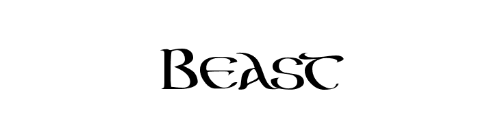 Beast Aon Cari Celtic Font