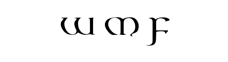 Aon Cari Celtic  Free Fonts Download