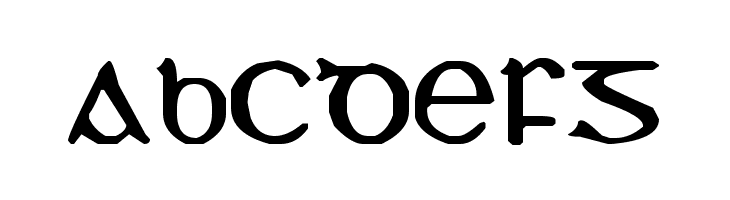 YY Uncial Most Irish  Free Fonts Download