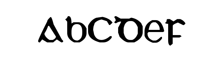 YY Uncial Most Irish  Free Fonts Download