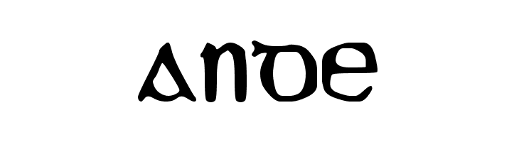 YY Uncial Most Irish Molded  Free Fonts Download