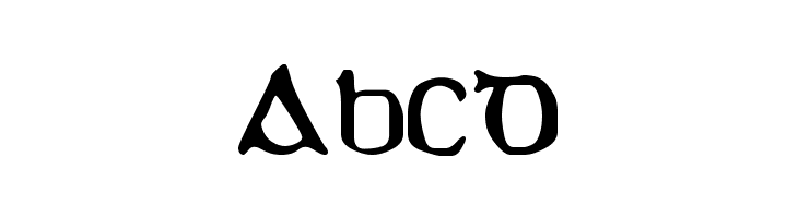 YY Uncial Most Irish Molded  Free Fonts Download