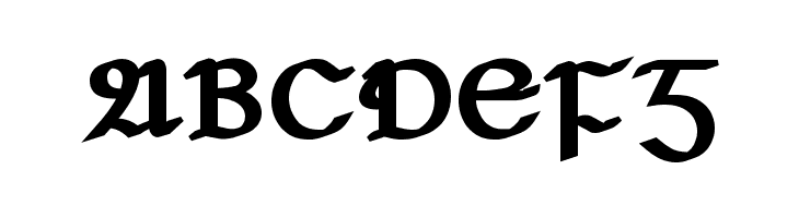 Seanchl&oacute; Dubh  Free Fonts Download