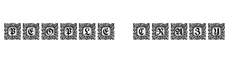 Schmuck-Initialen 2  Free Fonts Download