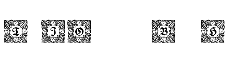 Schmuck-Initialen 3  Free Fonts Download