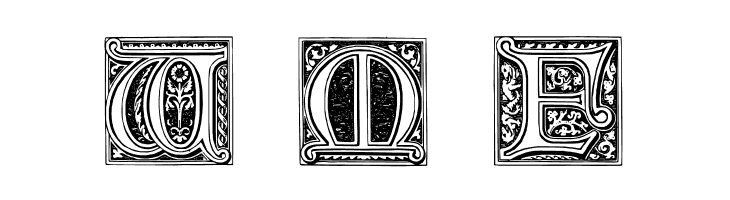 Medieval Victoriana No.1  Free Fonts Download