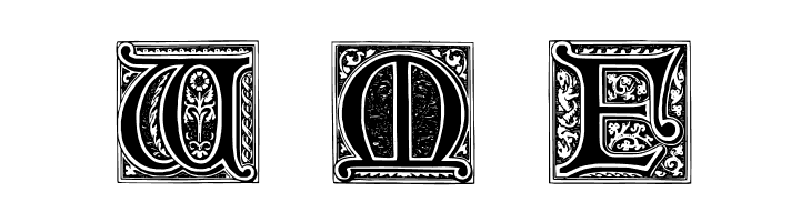 Medieval Victoriana No.2  Free Fonts Download