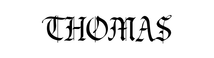 THOMAS Prince Valiant Font