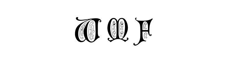 Grusskarten Gotisch  Free Fonts Download