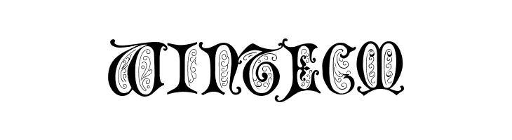 Grusskarten Gotisch  Free Fonts Download