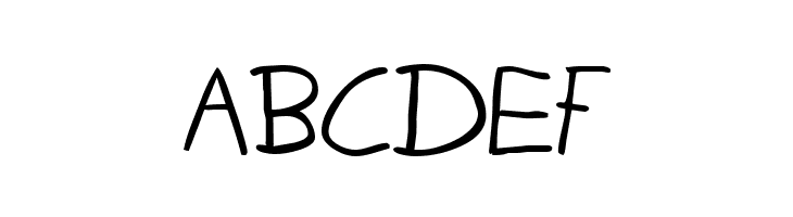 Karen Helenes haandskrift  Free Fonts Download