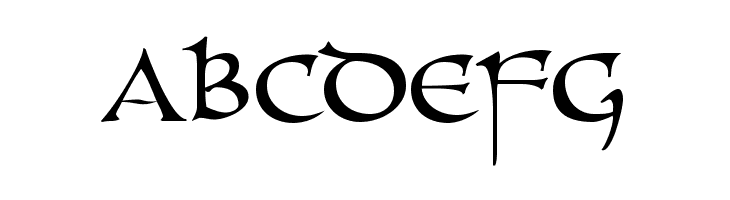 UnZialish  Free Fonts Download