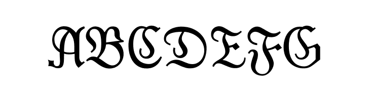 Moderne Fraktur  Free Fonts Download