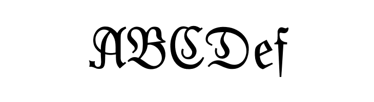 Moderne Fraktur  Free Fonts Download